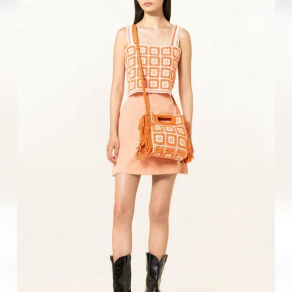 Maje Crochet M Bag - Picture 9 of 11